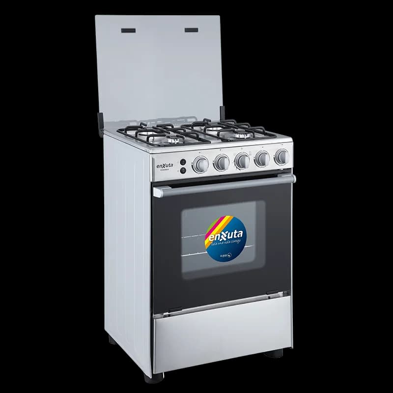 Cocina Supergas 4 Hornallas Inox con Termocupla y Grill 60x60 — miniatura 3