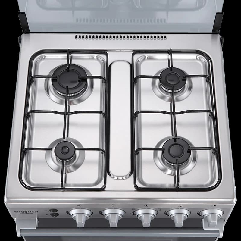 Cocina Supergas 4 Hornallas Inox con Termocupla y Grill 60x60 — miniatura 4