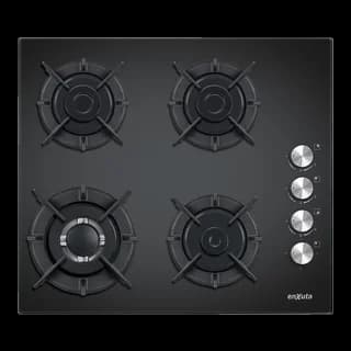Anafe de Empotrar con 4 Hornallas a Gas Inox con Hierro Fundido — imagen 1 de 1
