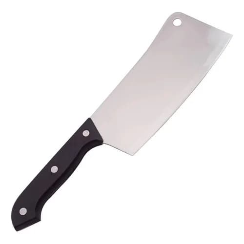 Hachuela De Cocina Acero Inoxidable 30 Cm Hoja 17 X 7 Cm Acero Negro — imagen 1 de 6