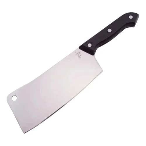 Hachuela De Cocina Acero Inoxidable 30 Cm Hoja 17 X 7 Cm Acero Negro — miniatura 4