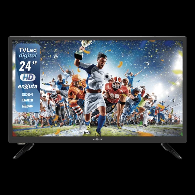 Televisor LED 24” HD — imagen 1 de 8