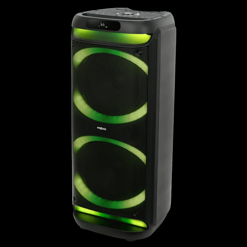 Torre de Sonido 2 x 10 Pulgadas 1.000 Watts PMPO — miniatura 3