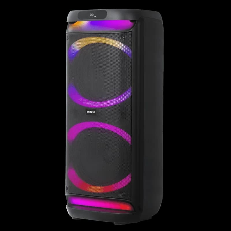 Torre de Sonido 2 x 10 Pulgadas 1.000 Watts PMPO — miniatura 4