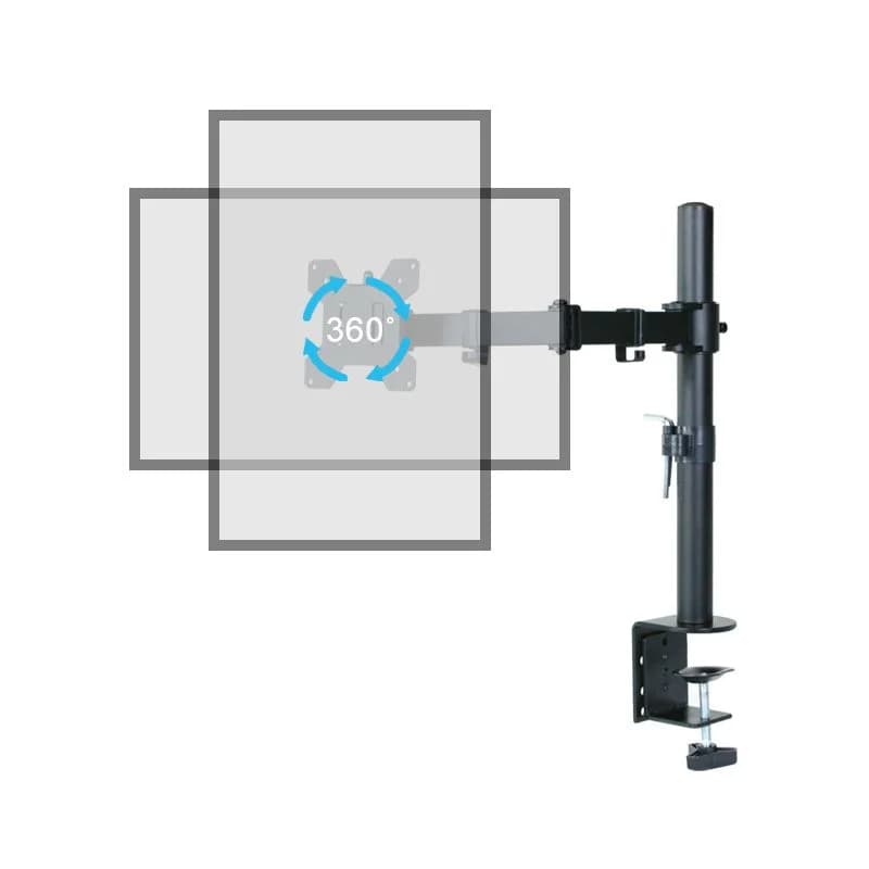 Soporte de Escritorio Un Brazo con Rotación 360° para Monitor para Monitor — miniatura 2