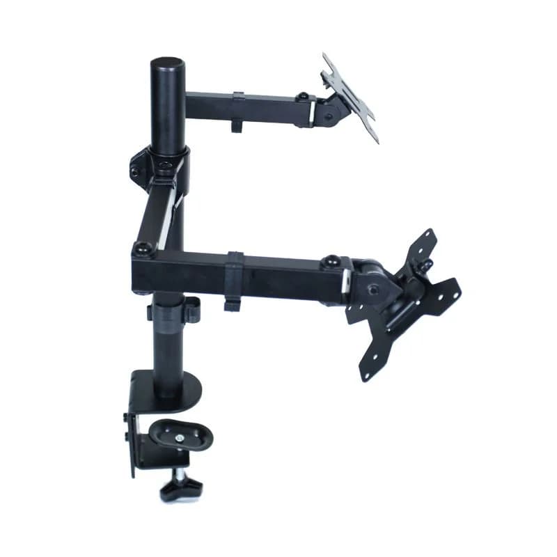 Soporte de Escritorio Doble Brazo con Rotación 360° para Monitor para Monitor — miniatura 4