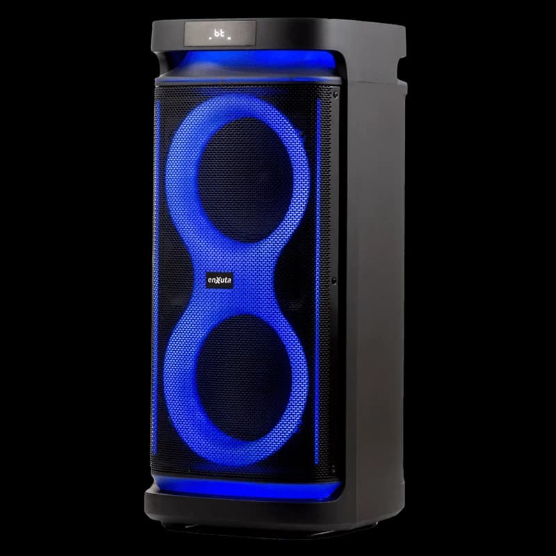 Parlante Party Box Portátil 2 x 8 Pulgadas 1.000 Watts PMPO — miniatura 8