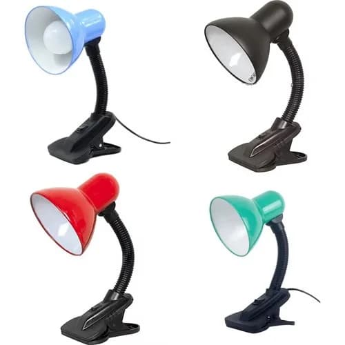 Lámpara De Escritorio Con Pinza Flexible Led 220v — imagen 1 de 9