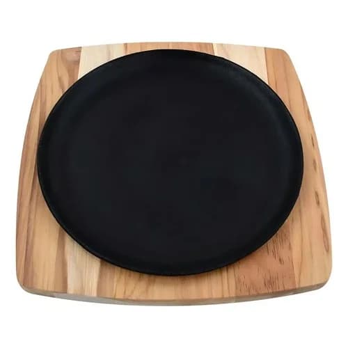 Disco Mix Grill Redondo Tramontina Hierro Para Churrasco 24 Cm Negro — imagen 2 de 4