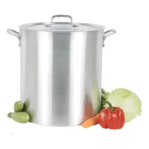 Olla De Aluminio Oliveira 18,2 L 30x28 Cm Asas Remachadas — imagen 1 de 6