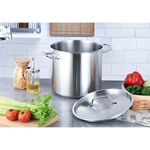 Olla De Aluminio Oliveira 18,2 L 30x28 Cm Asas Remachadas — imagen 4 de 6