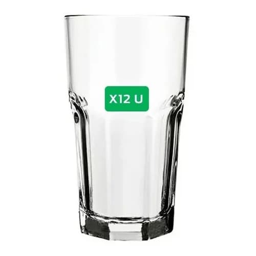 Vasos Nadir Bristol Facetado Vidrio 340 Ml X12 Unidades — imagen 6 de 6