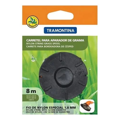 Carretel De Tanza Tramontina Nylon 8 M Negro — imagen 3 de 7