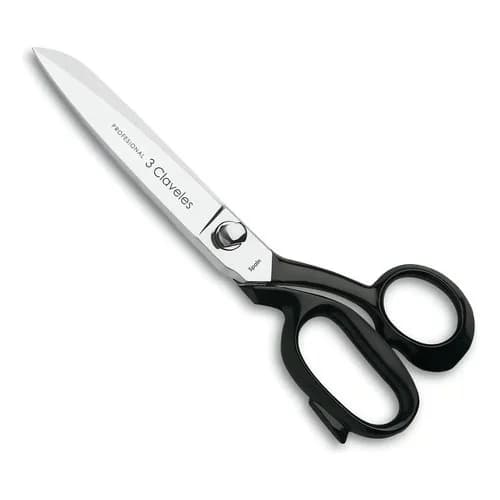 Tijera de Sastre 3 Claveles 23 Cm Forjada en España