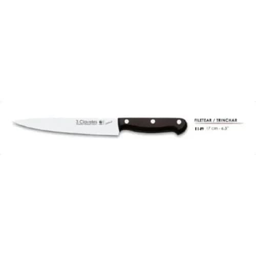 Cuchillo Filetero 3 Claveles 17 Cm Acero Inoxidable — imagen 5 de 5