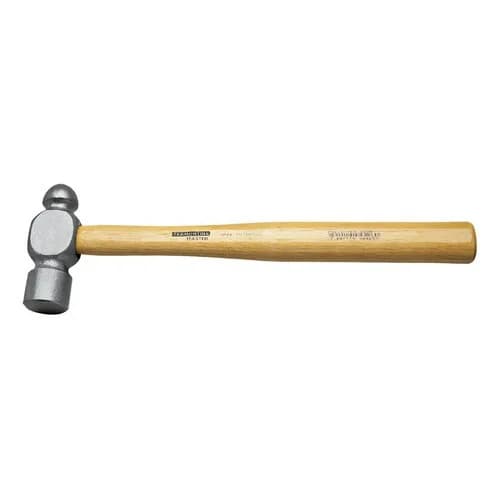 Martillo De Bola Pulido Tramontina 200 G Mango De Madera — imagen 2 de 4
