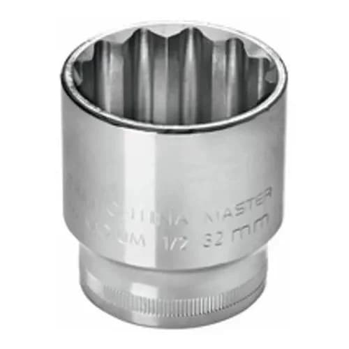 Llave De Tubo Tramontina Acanalada 1/2 Acero Cromado 32 Mm — imagen 1 de 2
