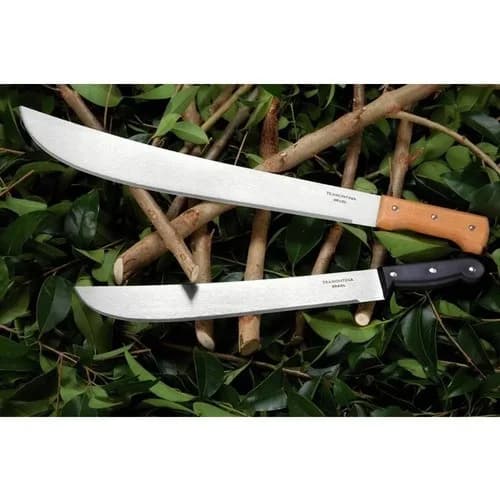 Machete Tramontina Façao Mato 20 Acero Al Carbono Mango Madera — imagen 2 de 2