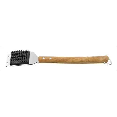 Cepillo Para Parrilla Tramontina Churrasco Acero Inox 44,3 Cm — imagen 2 de 3