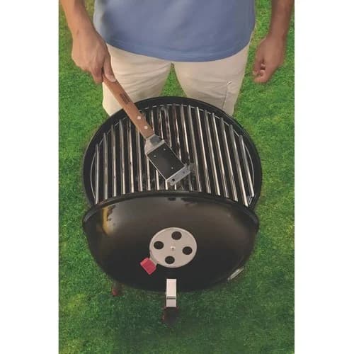 Cepillo Para Parrilla Tramontina Churrasco Acero Inox 44,3 Cm — imagen 3 de 3