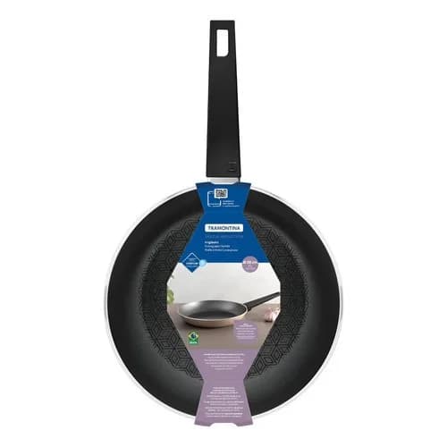 Sartén Tramontina Spezia Antiadherente Aluminio 28 Cm Azul — imagen 4 de 4