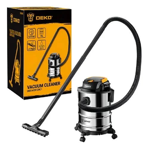 Aspiradora Multifunción Deko 15 L Agua Y Polvo 1200 W — imagen 2 de 2
