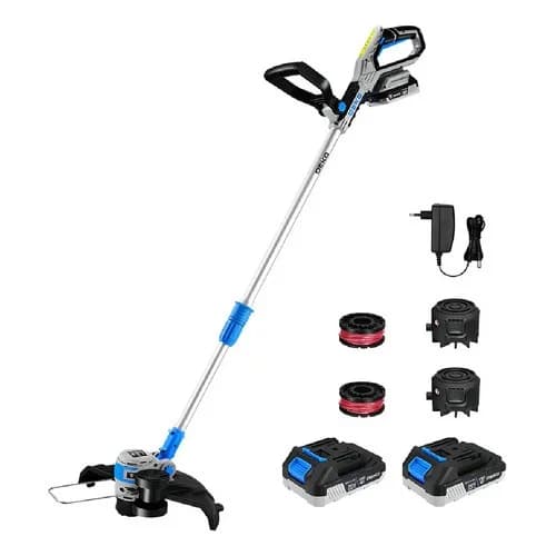 Bordeadora Inalámbrica Deko 20V con 2 Baterías y Cargador — imagen 1 de 5