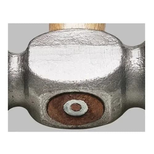 Martillo De Bola Tramontina Master 300 G Mango De Madera — imagen 2 de 3