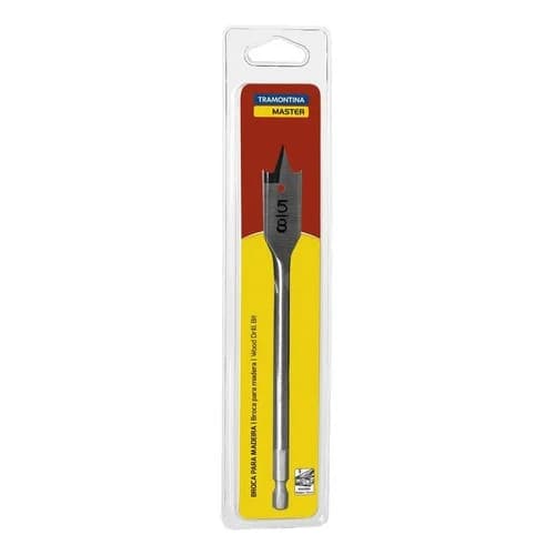 Mecha Para Madera Tramontina 1/2 Punta Plana 150 Mm — imagen 2 de 3