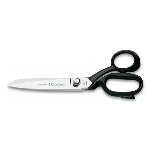 Tijera De Sastre 3 Claveles 12" Negra — imagen 1 de 6