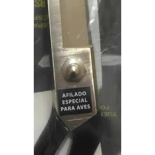 Tijera De Sastre 3 Claveles 12" Negra — imagen 4 de 6