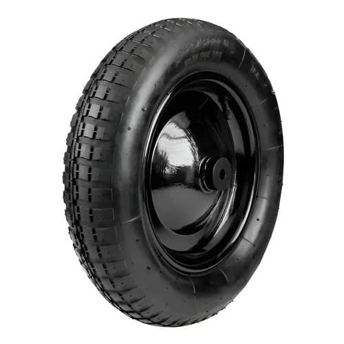 Rueda Para Carretilla Tramontina Con Buje Plástico 3.25/8
