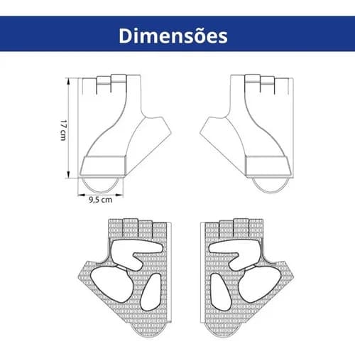 Guantes De Ciclismo Tramontina Medio Dedo Tricolor — imagen 3 de 9