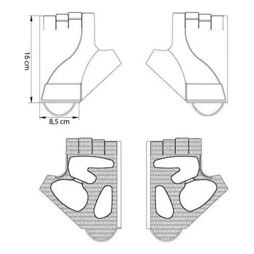 Guantes De Ciclismo Tramontina Poliéster Elastano Talle S — imagen 3 de 3