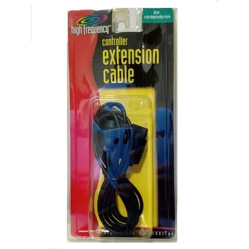 Cable Extensor De Control Para Nintendo 64 1,80 M Negro — imagen 1 de 1