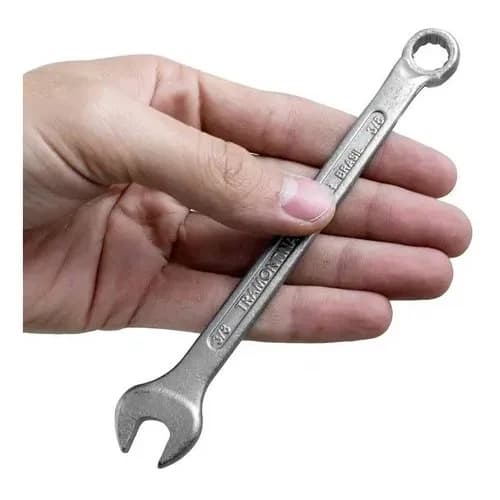 Llave Combinada Tramontina 3/8 Pulgada Acero Templado — imagen 2 de 5