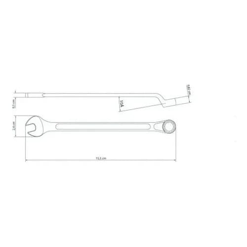 Llave Combinada Tramontina 3/8 Pulgada Acero Templado — imagen 5 de 5