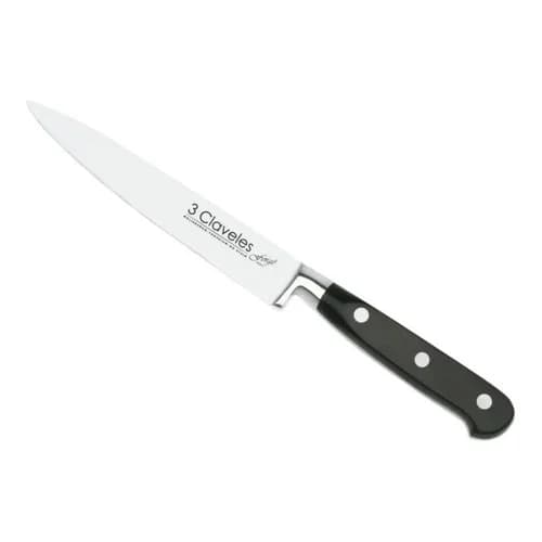 Cuchillo Filetear 3 Claveles Acero Inoxidable 15 Cm — imagen 2 de 2