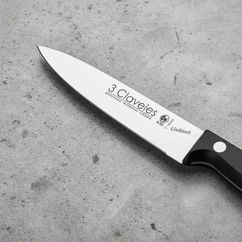 Cuchillo Verduras 3 Claveles Uniblock 10 Cm Acero Inoxidable — imagen 2 de 6