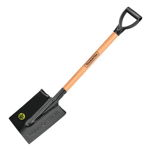 Pala Tramontina Corte Recto Mango De Madera — imagen 1 de 7