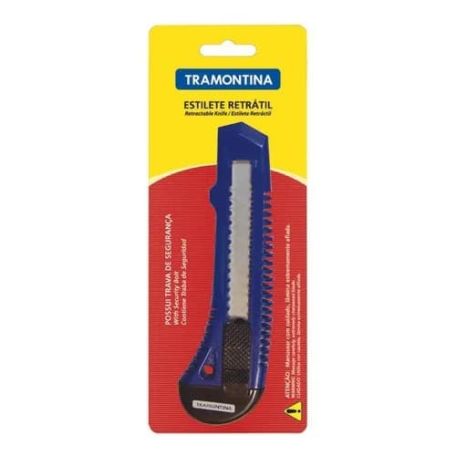 Cutter Retráctil Tramontina De Hoja Segmentada — imagen 1 de 1