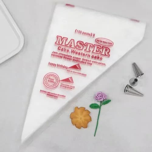 Manga De Repostería Descartable Grande X 100 Unidades — imagen 2 de 5