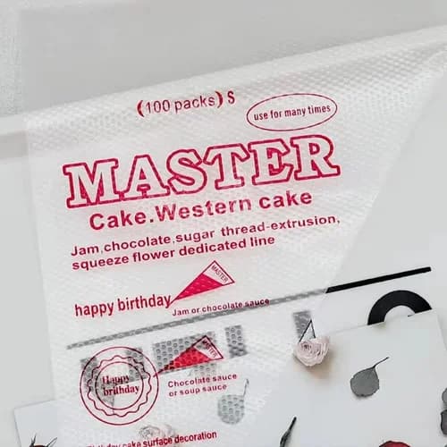 Manga De Repostería Descartable Grande X 100 Unidades — imagen 4 de 5
