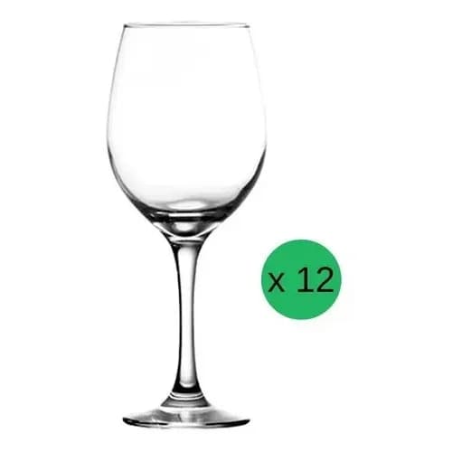 Copa Copón Vino Nadir Barone Vidrio 490 Ml Set X12 — imagen 1 de 10