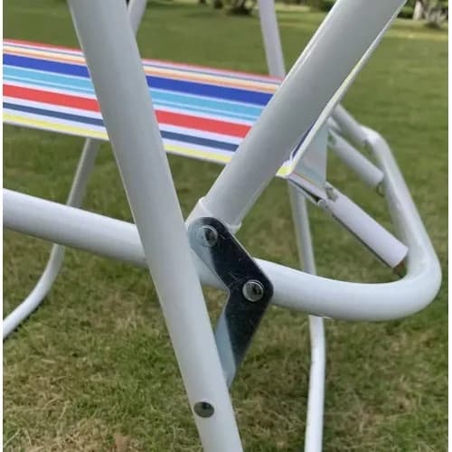 Silla De Playa Y Jardín Plegable De Hierro X10 Unidades — imagen 4 de 6
