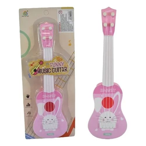 Guitarra De Juguete Diseño Dinosaurio Infantil 36 X 12 Cm — imagen 5 de 5