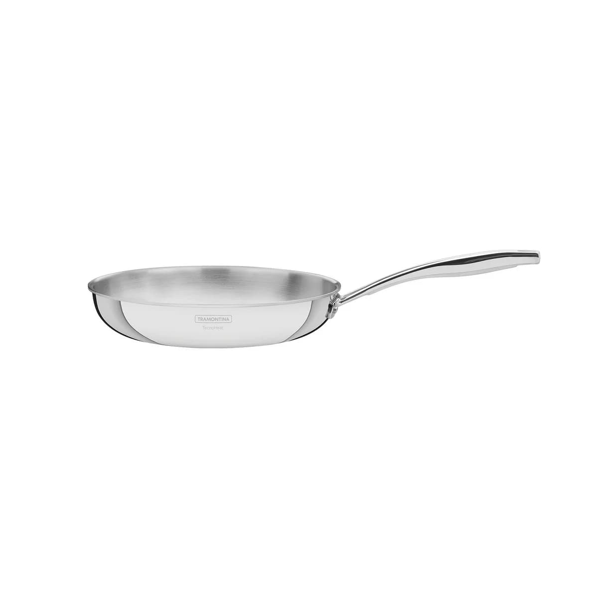 Sartén Tramontina Grano Triple Fondo 24 cm 1,8 L Acero Inoxidable 18/10 — Apta Inducción — imagen 1 de 3