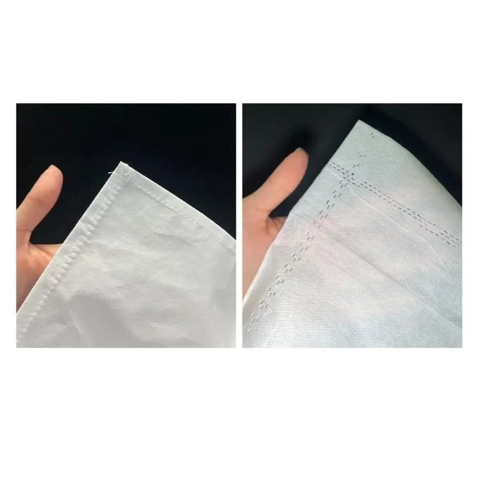 Kit Sábanas Blancas Descartables para Viaje 2 Plazas — imagen 2 de 2