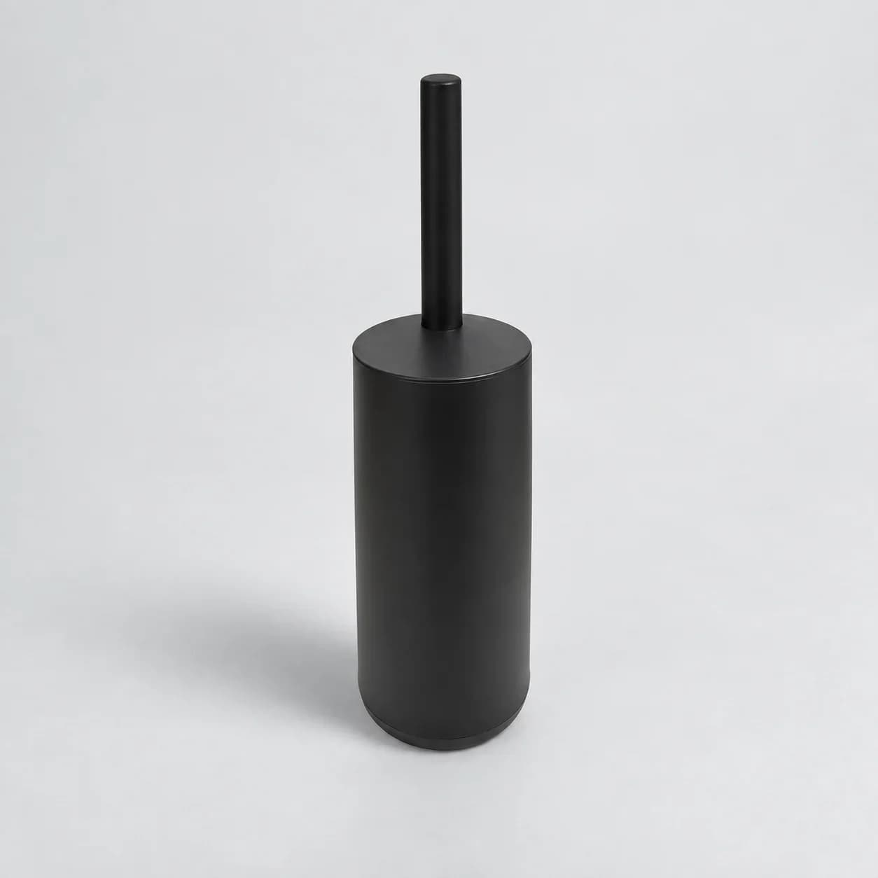 Cepillo para Inodoro Negro con Recipiente y Tapa 38 cm — imagen 2 de 2
