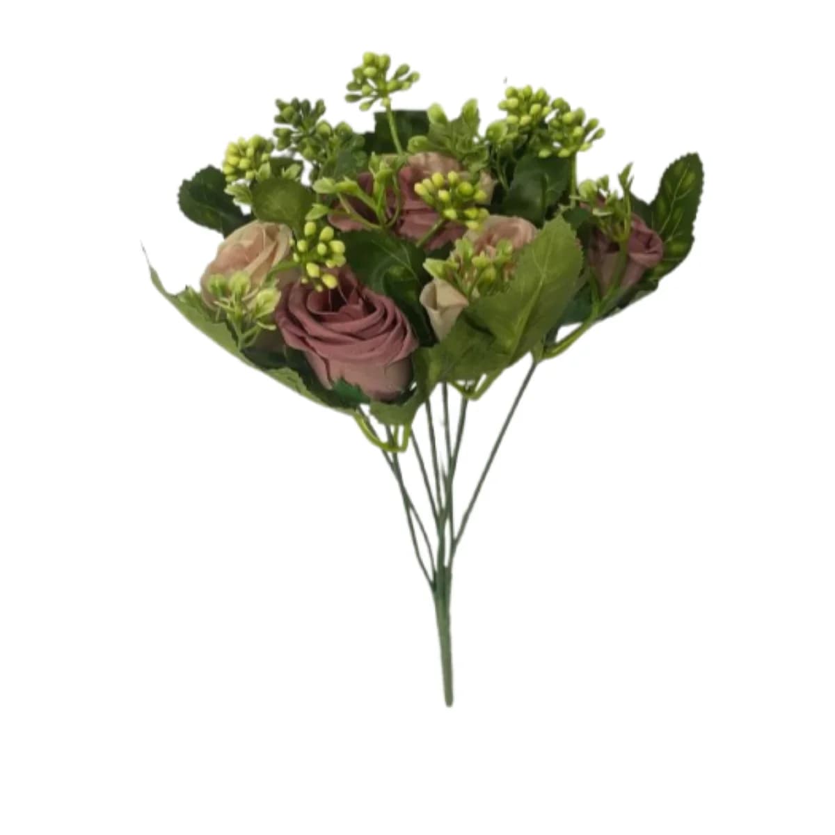 Ramo de Rosas Artificiales con 7 Flores — imagen 1 de 2